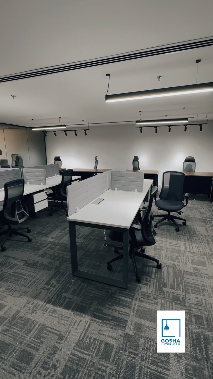 Office fit-out for Al Muhajir Fire Engineering Consultancy by Gosha Interiors